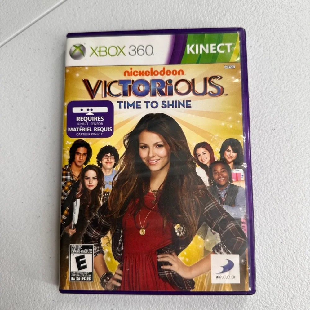 Xbox 360 Kinect Games Bundle: Dance Central Victorious Time‎ Shine Zumba Fitness